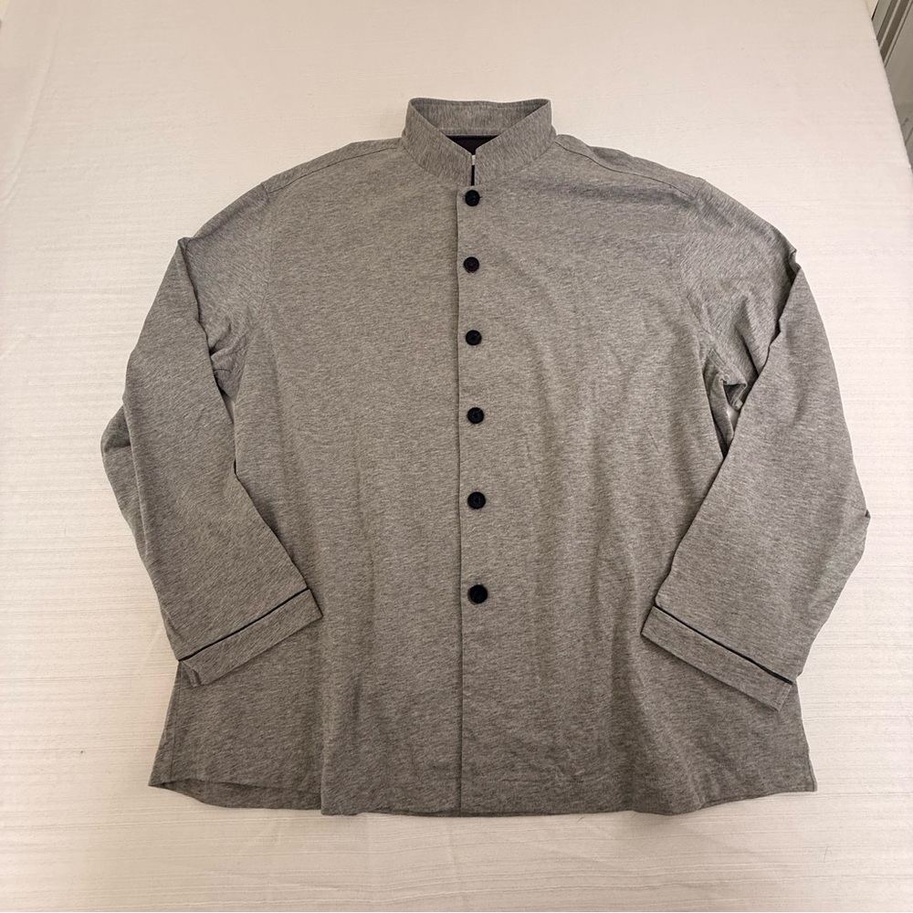 Men's Classic Gray Long Sleeve Loungewear/ Sleep Shirt